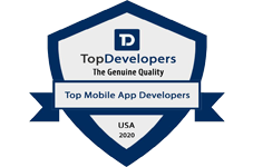 Top Developers mentioned us in their top app development companies in the USA list.