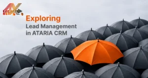 ATARIA CRM Leads feature